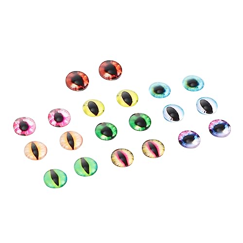 jojofuny 20 Stück Dekorative Glasaugen Cabochons für Schmuckherstellung Runde Patches für Diy Bastelprojekte für Puppen und Ohrringe Vielfältige Designs und Farben jojofuny 20 Stück Dekorative Glasaugen Cabochons für Schmuckherstellung Runde Patches für Diy Bastelprojekte für Puppen und Ohrringe Vielfältige Designs und Farben von jojofuny