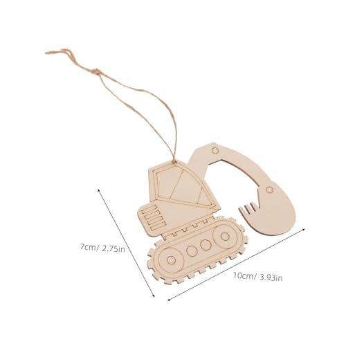 jojofuny 20 Stück Hackschnitzel vom Bagger Holzscheiben mit Loch unfertige leere Holzscheiben Fahrzeugscheiben aus Holz handgemachte DIY-Holzspäne Holzausschnitte für Handwerk hölzern Khaki jojofuny 20 Stück Hackschnitzel vom Bagger Holzscheiben mit Loch unfertige leere Holzscheiben Fahrzeugscheiben aus Holz handgemachte DIY-Holzspäne Holzausschnitte für Handwerk hölzern Khaki von jojofuny