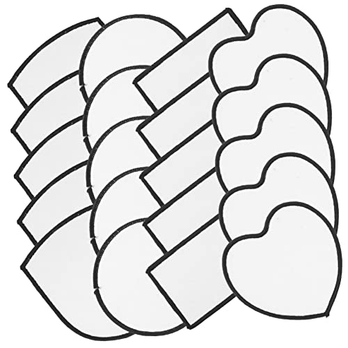 jojofuny 20 Stück Heißer Schmelzenkleberfleck Nähen Hallo Stickerei Hitze Bügeln Patch Stoff Für Flecken Wärmeübertragungspflaster Weiß Polyester jojofuny 20 Stück Heißer Schmelzenkleberfleck Nähen Hallo Stickerei Hitze Bügeln Patch Stoff Für Flecken Wärmeübertragungspflaster Weiß Polyester von jojofuny