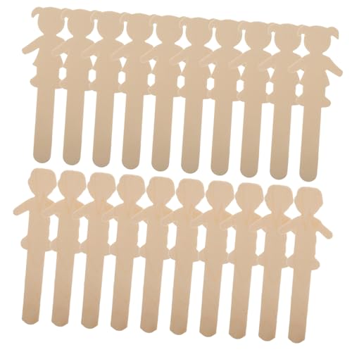 jojofuny 20 Stück Holz Eisstiele Unlackierte Bastelstäbe für Jungen und Mädchen Figuren zum Malen und Dekorieren Kreative DIY Projekte für Vielseitige Holzfiguren für Bastelarbeiten jojofuny 20 Stück Holz Eisstiele Unlackierte Bastelstäbe für Jungen und Mädchen Figuren zum Malen und Dekorieren Kreative DIY Projekte für Vielseitige Holzfiguren für Bastelarbeiten von jojofuny