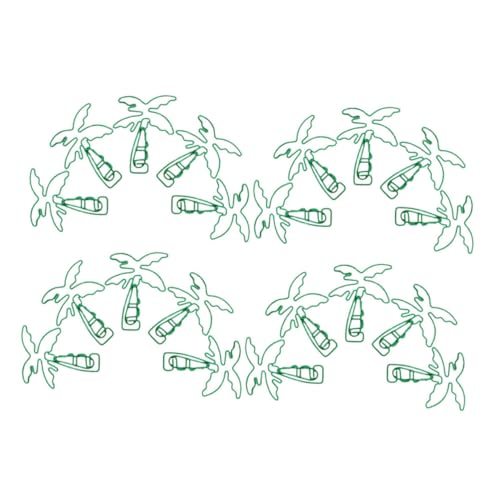 jojofuny 20 Stück Kokosnusspapierclip Süße Büroklammer Planer Clips Für Schulmaterialien Papierclips Für Büro- Und Schulnutzung Schreibwarenclips Markierungsclips Papierstifte Metall Green jojofuny 20 Stück Kokosnusspapierclip Süße Büroklammer Planer Clips Für Schulmaterialien Papierclips Für Büro- Und Schulnutzung Schreibwarenclips Markierungsclips Papierstifte Metall Green von jojofuny