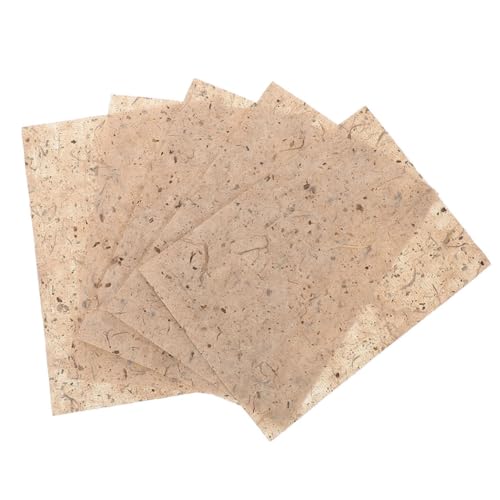jojofuny 20 Stück Maulbeerpapier Decoupage-Papierkalligraphie Decoupage-Zeichenpapier handgefertigt Sammelalbum Scrapbooking Vintage -Papier Kalligraphiepapier Beige jojofuny 20 Stück Maulbeerpapier Decoupage-Papierkalligraphie Decoupage-Zeichenpapier handgefertigt Sammelalbum Scrapbooking Vintage -Papier Kalligraphiepapier Beige von jojofuny