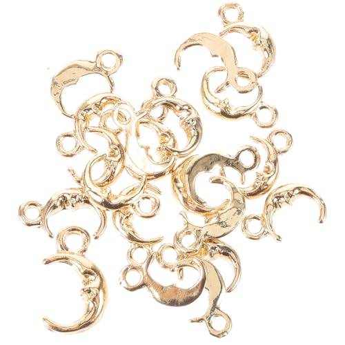 jojofuny 20 Stück Mondstern-anhänger Halskette Ohrring-anhänger Herstellung Hochzeit Schmuck Mini-charms Zubehör Für Heimwerker jojofuny 20 Stück Mondstern-anhänger Halskette Ohrring-anhänger Herstellung Hochzeit Schmuck Mini-charms Zubehör Für Heimwerker von jojofuny
