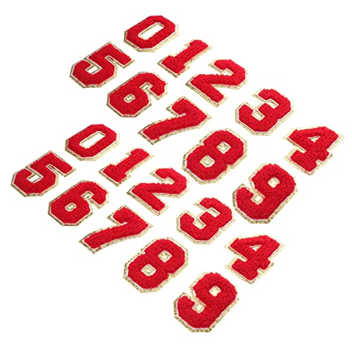 jojofuny 20 Stück Nummern Bestickte Patches Dekorative Reparatur Patches für Kleidung Applikationen für DIY Dekoration und Reparaturen an Kleidung Taschen Schuhen jojofuny 20 Stück Nummern Bestickte Patches Dekorative Reparatur Patches für Kleidung Applikationen für DIY Dekoration und Reparaturen an Kleidung Taschen Schuhen von jojofuny