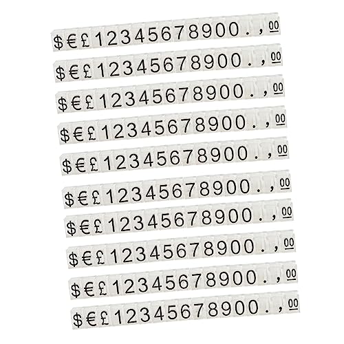 jojofuny 20 Stück Preisschilder Namensschilder Nummernblock Laden Mini Nummern Preisetiketten Einzelhandelsschilder Supermarkt Display Supermarkt Schild Preisschild Transparenter jojofuny 20 Stück Preisschilder Namensschilder Nummernblock Laden Mini Nummern Preisetiketten Einzelhandelsschilder Supermarkt Display Supermarkt Schild Preisschild Transparenter von jojofuny