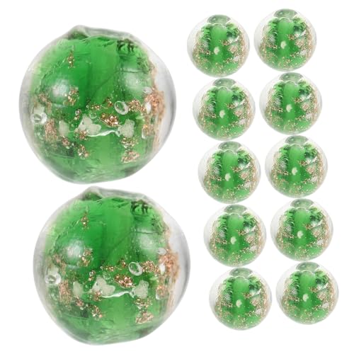 jojofuny 20 Stück Runde Glasperlen Grün Leuchtend im Dunkeln Transparente mit Langlebige Schmuck Zubehör für Halsketten Armbänder Basteln jojofuny 20 Stück Runde Glasperlen Grün Leuchtend im Dunkeln Transparente mit Langlebige Schmuck Zubehör für Halsketten Armbänder Basteln von jojofuny
