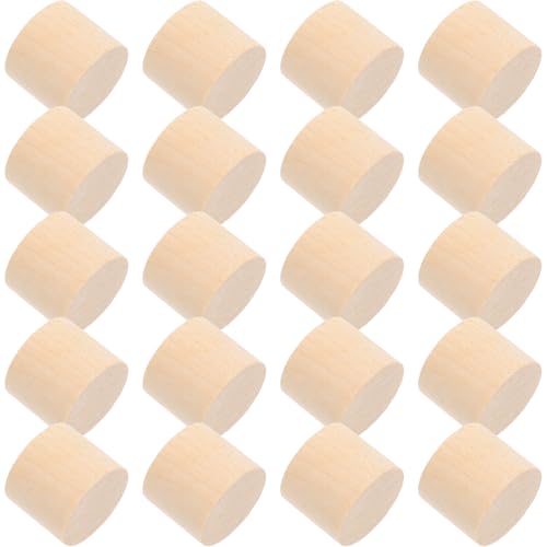 jojofuny 20 Stück Runde Holzblöcke Unbehandelt für DIY Bastelprojekte Kleine Zylinder Birkenholz zum Bemalen und Gestalten von Handarbeiten jojofuny 20 Stück Runde Holzblöcke Unbehandelt für DIY Bastelprojekte Kleine Zylinder Birkenholz zum Bemalen und Gestalten von Handarbeiten von jojofuny