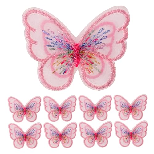 jojofuny 20 Stück Schmetterlinge Bestickte Aufnäher für Diy Kleidung Leichte Flicken zum Aufbügeln Accessoires für Handwerk und Mode für Kleidung und Hüte jojofuny 20 Stück Schmetterlinge Bestickte Aufnäher für Diy Kleidung Leichte Flicken zum Aufbügeln Accessoires für Handwerk und Mode für Kleidung und Hüte von jojofuny