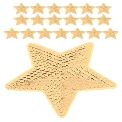 jojofuny 20 Stück Shiny Fünf Punkte Patch Applikationen für Kleidung Taschen und Hüte Diy Dekorative Nähaccessoires für Stil und Reparatur jojofuny 20 Stück Shiny Fünf Punkte Patch Applikationen für Kleidung Taschen und Hüte Diy Dekorative Nähaccessoires für Stil und Reparatur von jojofuny