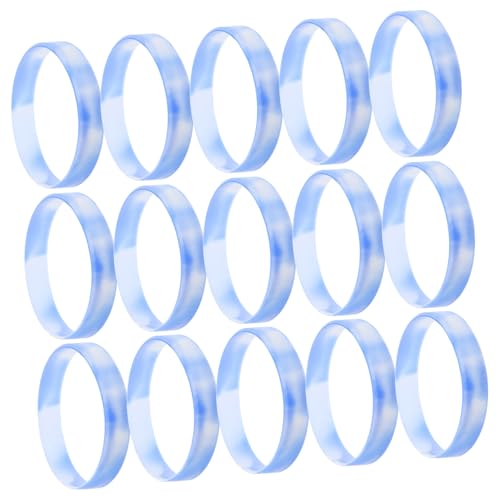 jojofuny 20 Stück Silikonarmband Sportarmband aus Silikon Dehnbares Silikonband leere Silikonarmbänder Sportarmbänder leeres Armband dehnbare Silikonarmbänder Kieselgel Himmelblau jojofuny 20 Stück Silikonarmband Sportarmband aus Silikon Dehnbares Silikonband leere Silikonarmbänder Sportarmbänder leeres Armband dehnbare Silikonarmbänder Kieselgel Himmelblau von jojofuny