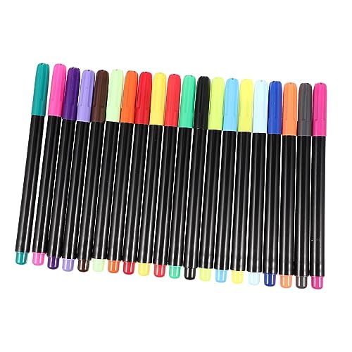 jojofuny 20 Stück Stoff Graffiti Stift Haushalts-Graffiti-Marker Praktischer Graffiti-Marker Graffiti -Marker Graffiti-Zubehör Graffiti-Marker für Schuhe Stoffmarker für Kleidung Plastik von jojofuny