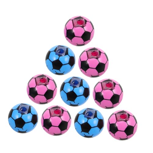 jojofuny 20 Stück Teiliges Fußball Spitzerset Bleistiftanspitzer Einloch Rundes Design Tragbar Leicht für Schule Büro und Zuhause Kreatives Schüler Schreibwaren von jojofuny