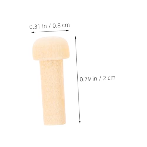 jojofuny 20 Stück Teiliges Holzspieße Form Unbehandelte Kleine Holzdübel für DIY Malprojekte Natürliche Massivholzstäbe für Basteln Möbel und Spielzeugzubehör jojofuny 20 Stück Teiliges Holzspieße Form Unbehandelte Kleine Holzdübel für DIY Malprojekte Natürliche Massivholzstäbe für Basteln Möbel und Spielzeugzubehör von jojofuny