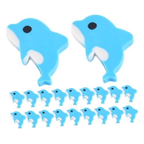 jojofuny 20 Stück Teiliges Kleine Delfin Radiergummis aus Niedliche Meeresbewohnende Radiergummi Miniaturen als Belohnung Klassenzimmerpreise Partygeschenke für Schreibtischdekoration jojofuny 20 Stück Teiliges Kleine Delfin Radiergummis aus Niedliche Meeresbewohnende Radiergummi Miniaturen als Belohnung Klassenzimmerpreise Partygeschenke für Schreibtischdekoration von jojofuny