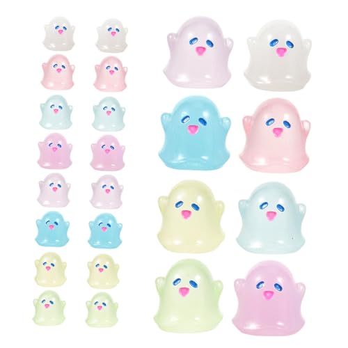 jojofuny 20 Stück Teiliges Kleine Leuchtende Figuren Mini DIY Dekorationen für Halloween Bastelsets Robuste Mikro Landschaft Accessoires Charmante Gespenster Anhänger in Mischfarben jojofuny 20 Stück Teiliges Kleine Leuchtende Figuren Mini DIY Dekorationen für Halloween Bastelsets Robuste Mikro Landschaft Accessoires Charmante Gespenster Anhänger in Mischfarben von jojofuny