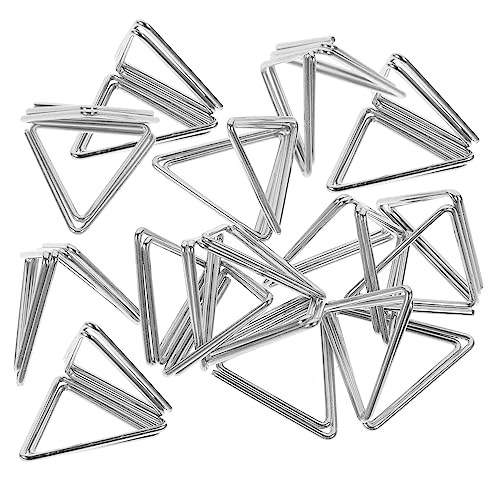 jojofuny 20 Stück Teiliges Kreativer Tischkartenhalter Dreiecksform Silberne Metall Memo Clips für Fotos Tischdekoration und Notizen für Hochzeiten und Partys jojofuny 20 Stück Teiliges Kreativer Tischkartenhalter Dreiecksform Silberne Metall Memo Clips für Fotos Tischdekoration und Notizen für Hochzeiten und Partys von jojofuny