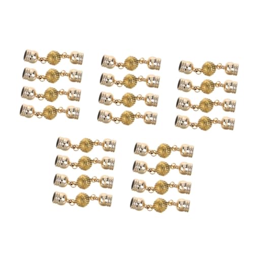 jojofuny 20 Stück Teiliges Magnetische Schmuckverschlüsse Goldfarben für Halsketten DIY Schmuckzubehör Einfache Sichere Befestigung Vielseitig für Schmuck und Schals jojofuny 20 Stück Teiliges Magnetische Schmuckverschlüsse Goldfarben für Halsketten DIY Schmuckzubehör Einfache Sichere Befestigung Vielseitig für Schmuck und Schals von jojofuny