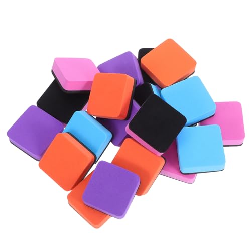 jojofuny 20 Stück Teiliges Magnetisches Whiteboard Radiergummi Quadratisch aus EVA und Filz Wiederverwendbare Leichte Whiteboard Reiniger für Tafeln für Schule und Büro jojofuny 20 Stück Teiliges Magnetisches Whiteboard Radiergummi Quadratisch aus EVA und Filz Wiederverwendbare Leichte Whiteboard Reiniger für Tafeln für Schule und Büro von jojofuny