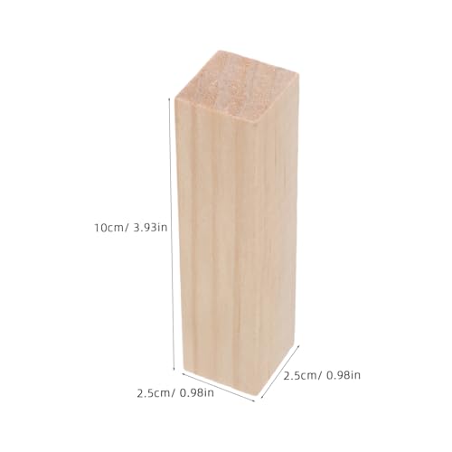 jojofuny 20 Stück Unbehandelte Holzblöcke Lindenholz Schnitzrohlinge für DIY Schnitzen Blanko Holzstücke für Handwerk Ergonomisch für Anfänger und Kreative Holzarbeiten jojofuny 20 Stück Unbehandelte Holzblöcke Lindenholz Schnitzrohlinge für DIY Schnitzen Blanko Holzstücke für Handwerk Ergonomisch für Anfänger und Kreative Holzarbeiten von jojofuny