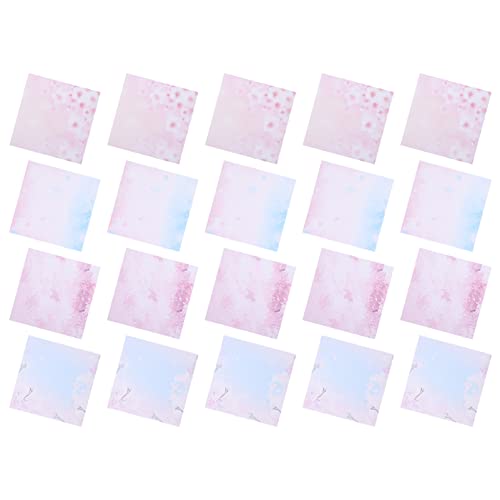 jojofuny 200 Blatt Doppelseitiges Origami Papier mit Kirschblütenmuster Handwerkspapier für DIY Projekte Faltpapier für Kreative Bastelarbeiten für Eltern von jojofuny