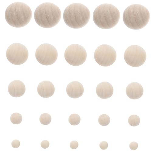 jojofuny 200 Stück Holzkugeln Runde Holzperlen ohne Bohrung für Diy Bastelprojekte Unbehandelt Robust und Leicht zum Dekorieren und Basteln jojofuny 200 Stück Holzkugeln Runde Holzperlen ohne Bohrung für Diy Bastelprojekte Unbehandelt Robust und Leicht zum Dekorieren und Basteln von jojofuny