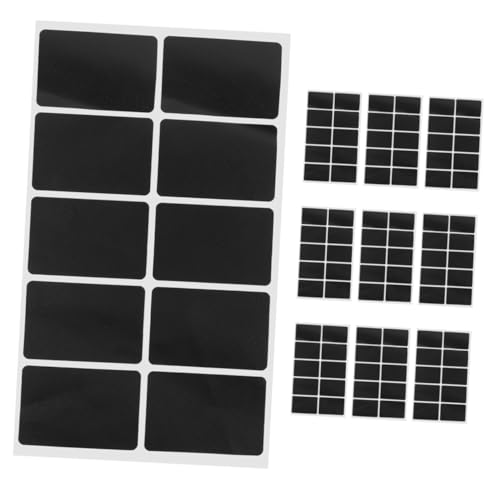 jojofuny 200 Stück Kreidetafel Aufkleber Selbstklebend Wiederverwendbar PVC Etiketten für Marmeladengläser Flaschen Küchenbehälter Vorratsdosen mit Einzigartigen Formen zum Beschriften und jojofuny 200 Stück Kreidetafel Aufkleber Selbstklebend Wiederverwendbar PVC Etiketten für Marmeladengläser Flaschen Küchenbehälter Vorratsdosen mit Einzigartigen Formen zum Beschriften und von jojofuny