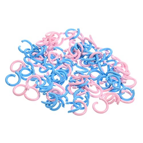 jojofuny 200 Stück Metall Biegeringe Offene Sprungringe für Schmuckherstellung für Diy Armbänder Kirschblüte von jojofuny