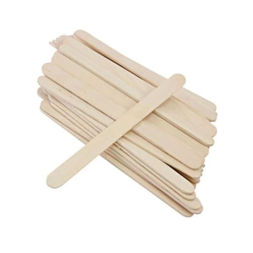 jojofuny 200 Stück Natürliche Holz eisstäbchen Glatte DIY Bastelstäbe aus Holz Sichere Holzstäbe für Kreative Bastelarbeiten und Modellbau für Gruppenaktivitäten jojofuny 200 Stück Natürliche Holz eisstäbchen Glatte DIY Bastelstäbe aus Holz Sichere Holzstäbe für Kreative Bastelarbeiten und Modellbau für Gruppenaktivitäten von jojofuny
