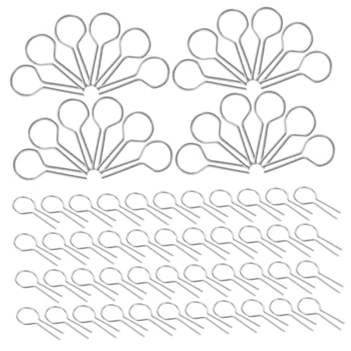 jojofuny 200 Stück R-förmige Nichrom Brennnadeln aus Hitzebeständigem Legierungsmaterial Langlebige Keramische Ofenhaken für DIY Anhänger Perlenornamente und Glasfusionsbrennen jojofuny 200 Stück R-förmige Nichrom Brennnadeln aus Hitzebeständigem Legierungsmaterial Langlebige Keramische Ofenhaken für DIY Anhänger Perlenornamente und Glasfusionsbrennen von jojofuny