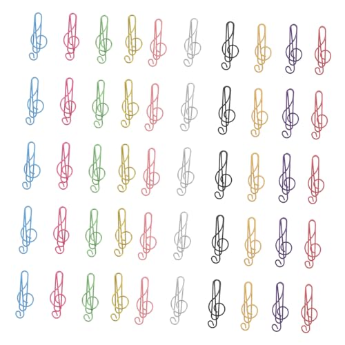 jojofuny 200 Stück Teiliges Bunte Musiknoten Büroklammern Langlebige Farbige Lesezeichenclips mit Verblassungsresistenter Beschichtung Kreative Metall Klammern für Schule Büro und jojofuny 200 Stück Teiliges Bunte Musiknoten Büroklammern Langlebige Farbige Lesezeichenclips mit Verblassungsresistenter Beschichtung Kreative Metall Klammern für Schule Büro und von jojofuny