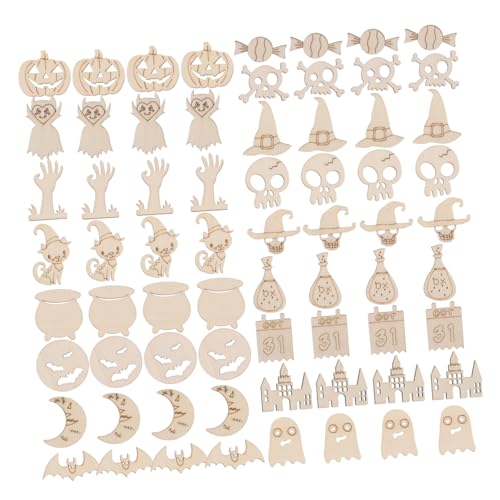 jojofuny 200 Stück Teiliges Halloween-holzanhänger Unlackierten Holzstücken Glatte Oberfläche Sichere Bastelmaterialien Kürbis Geisterformen für Diy-herbstdeko Kindergarten Familienprojekte jojofuny 200 Stück Teiliges Halloween-holzanhänger Unlackierten Holzstücken Glatte Oberfläche Sichere Bastelmaterialien Kürbis Geisterformen für Diy-herbstdeko Kindergarten Familienprojekte von jojofuny