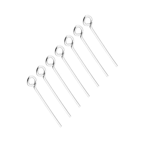 jojofuny 200 Stück Teiliges Nadel Offene Ösen für Diy Schmuckherstellung Lange Verbindungselemente Rostfrei für Armbänder Halsketten Ohrringe und Anhänger von jojofuny
