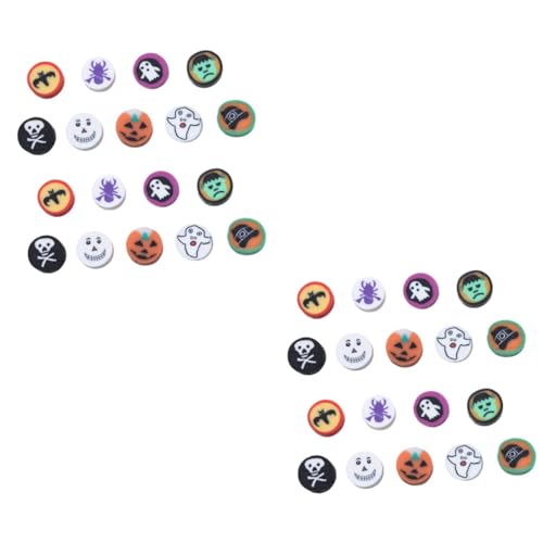 jojofuny 200 Stück Weiche Keramikscheiben Zubehör Charms Schmuckperlen Armbandherstellung Halloween Perlen Sortiert Für Tonperlen Halskettenperlen Lose Perlen Halloween jojofuny 200 Stück Weiche Keramikscheiben Zubehör Charms Schmuckperlen Armbandherstellung Halloween Perlen Sortiert Für Tonperlen Halskettenperlen Lose Perlen Halloween von jojofuny