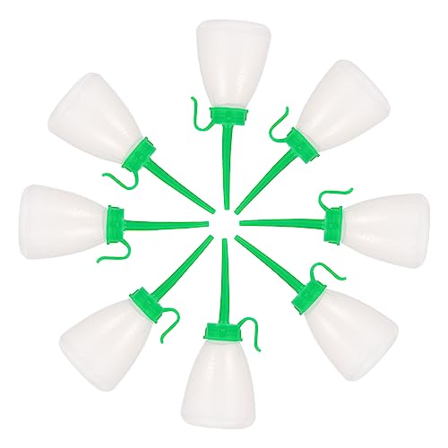 jojofuny 20Stücke Nähmaschinen Ölflasche Hochwertige Auslaufsichere Plastikflasche für Öle Robustes Zubehör für Haushalts und Industrielle Nähmaschinen von jojofuny
