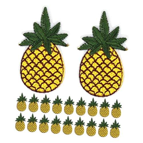 jojofuny 20pcs DIY Ananas Stickflecken Für Kleidung Jeans Eisen Auf Flecken Einfach Zu Transportieren Flecken Für Jacken Taschen Hüte Schuhe Mantel Mantel jojofuny 20pcs DIY Ananas Stickflecken Für Kleidung Jeans Eisen Auf Flecken Einfach Zu Transportieren Flecken Für Jacken Taschen Hüte Schuhe Mantel Mantel von jojofuny