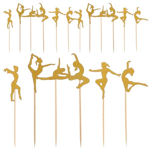 jojofuny 24 Pcs Fitness Kuchen Topper Aerobic Yoga Cupcake Muffin Papier Topper Glitter Tänzerin Kuchen Dessert Pick für Geburtstag Sports Party Decor jojofuny 24 Pcs Fitness Kuchen Topper Aerobic Yoga Cupcake Muffin Papier Topper Glitter Tänzerin Kuchen Dessert Pick für Geburtstag Sports Party Decor von jojofuny