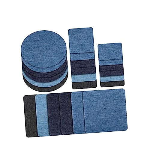 jojofuny Stück Aufbügelbare Jeansflicken Dekorative Reparatur Patches für Kleidung Farben Flicken von Löchern Jeans und Anderen Stoffen Zufällige Farbe von jojofuny
