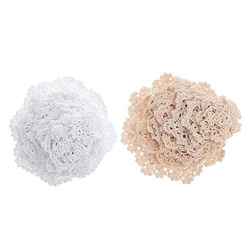 jojofuny 24 Stück Handgehäkelte Baumwoll Applikationen Lochmuster Embellishments für Diy Projekte Dekoration von Kleidung Taschen und Accessoires jojofuny 24 Stück Handgehäkelte Baumwoll Applikationen Lochmuster Embellishments für Diy Projekte Dekoration von Kleidung Taschen und Accessoires von jojofuny