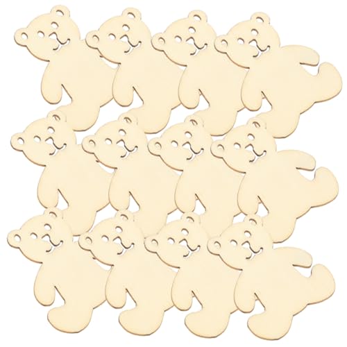 jojofuny 24 Stück Teiliges DIY Holzscheiben Bärenform Natürliche Glatte Holzspäne zum Bemalen Basteln Kinderhandwerk Deko Holz Bär Figuren für Kreative Malprojekte jojofuny 24 Stück Teiliges DIY Holzscheiben Bärenform Natürliche Glatte Holzspäne zum Bemalen Basteln Kinderhandwerk Deko Holz Bär Figuren für Kreative Malprojekte von jojofuny