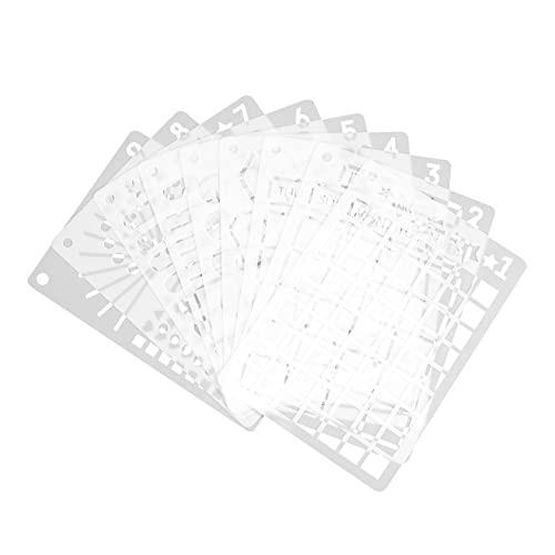 jojofuny 24 Stück Teiliges Wiederverwendbare Journal Schablonen für Notizbuchgestaltung Diy Malvorlagen für Erwachsene Planungshilfen für Scrapbooking und Tagebuchgestaltung jojofuny 24 Stück Teiliges Wiederverwendbare Journal Schablonen für Notizbuchgestaltung Diy Malvorlagen für Erwachsene Planungshilfen für Scrapbooking und Tagebuchgestaltung von jojofuny