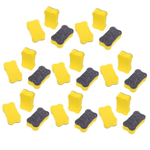 jojofuny 24 Stück Whiteboard-radierer Whiteboards Trocken Abwischbar Groß -trockenradierer Gummi-radiergummis Trockener Radiergummi Bildung Bastelbedarf Planke Eva Filztuch Yellow jojofuny 24 Stück Whiteboard-radierer Whiteboards Trocken Abwischbar Groß -trockenradierer Gummi-radiergummis Trockener Radiergummi Bildung Bastelbedarf Planke Eva Filztuch Yellow von jojofuny