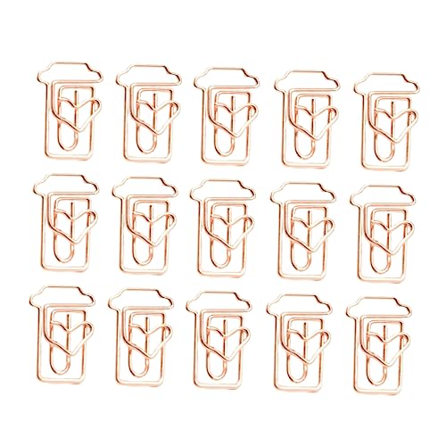 jojofuny 24Stücke Kaffeetassen Geformte Büroklammern Roségold Modisches Lesezeichen und Clip für Büro Schule und Notizbücher für Kollegen und Kreative Projekte jojofuny 24Stücke Kaffeetassen Geformte Büroklammern Roségold Modisches Lesezeichen und Clip für Büro Schule und Notizbücher für Kollegen und Kreative Projekte von jojofuny