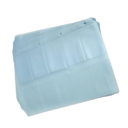 jojofuny 24Stücke Visitenkartenhalter Transparente Loose Leaf Datei Blätter Wasserdichte Kartenprotektion für Bus Mitglieds und Bankkarten für Notizbücher und Planer jojofuny 24Stücke Visitenkartenhalter Transparente Loose Leaf Datei Blätter Wasserdichte Kartenprotektion für Bus Mitglieds und Bankkarten für Notizbücher und Planer von jojofuny