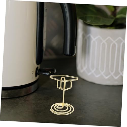 jojofuny 25 Stück Goldfarbene Mini Tischkartenhalter Doktorhut Form Kompakte Rutschfeste Karten und Fotohalter für Büro Schule Business Vielseitig Einsetzbar Eleganter Organizer jojofuny 25 Stück Goldfarbene Mini Tischkartenhalter Doktorhut Form Kompakte Rutschfeste Karten und Fotohalter für Büro Schule Business Vielseitig Einsetzbar Eleganter Organizer von jojofuny
