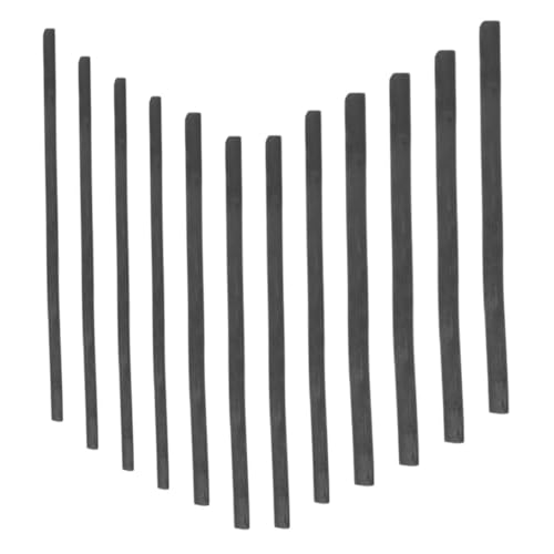 jojofuny 25 Stück Kohle skizzieren Kohlestift Kohlestäbe Kunst Stöcke Willow Charcoal Sticks Schüler komprimierten Holzkohle langlebige Holzkohle professionelle Kohle Kohlenstoff Schwarz von jojofuny