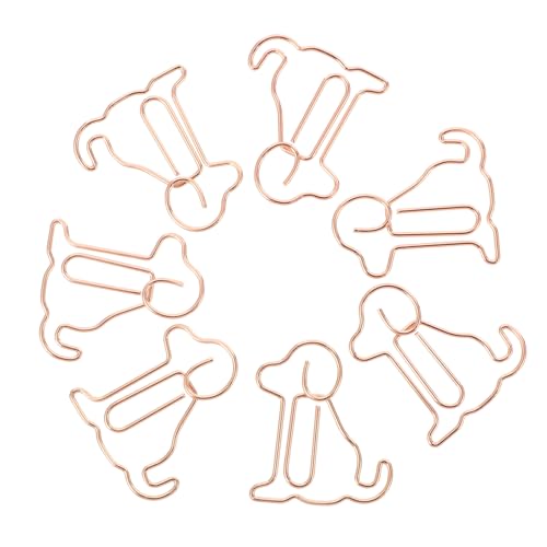 jojofuny 25 Stück Teiliges Metall Büroklammern in Hundeform Kreative Bookmark Clips für Notizen Karten und Bücher Praktische Büroklammern für Schule Büro und Geschenkideen jojofuny 25 Stück Teiliges Metall Büroklammern in Hundeform Kreative Bookmark Clips für Notizen Karten und Bücher Praktische Büroklammern für Schule Büro und Geschenkideen von jojofuny