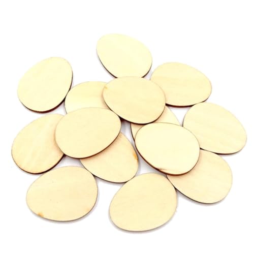 jojofuny 25 Stück dekorative Holzspäne Stichworte Form Handwerk natürlich unvollendet dekorative ostereier Eierdekorationen Eier zum Dekorieren DIY-Ornamente unfertige Eier Hölzern Beige jojofuny 25 Stück dekorative Holzspäne Stichworte Form Handwerk natürlich unvollendet dekorative ostereier Eierdekorationen Eier zum Dekorieren DIY-Ornamente unfertige Eier Hölzern Beige von jojofuny