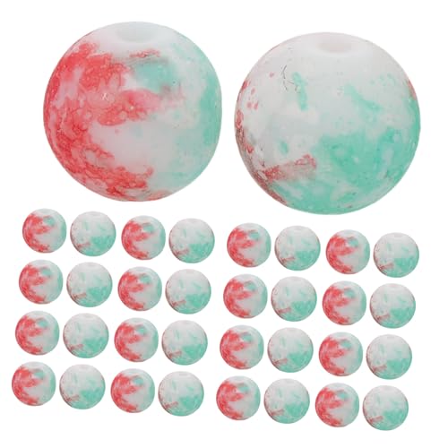 jojofuny 250 Stück Glasperlen Rund Großes Loch Bunte Glas Spacer Beads für DIY Armbänder Halsketten Schmuckherstellung Handgemachte Accessoires jojofuny 250 Stück Glasperlen Rund Großes Loch Bunte Glas Spacer Beads für DIY Armbänder Halsketten Schmuckherstellung Handgemachte Accessoires von jojofuny
