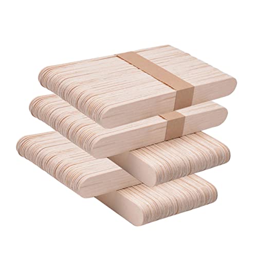jojofuny 250 Stück Kreative Materialien für Eiscreme Basteln Handwerk Kleinkinder Eisstangen breit Bastelstöcke aus Holz Eisstiele selber machen Holzstäbchen Bastelstock Stick für DIY Beige jojofuny 250 Stück Kreative Materialien für Eiscreme Basteln Handwerk Kleinkinder Eisstangen breit Bastelstöcke aus Holz Eisstiele selber machen Holzstäbchen Bastelstock Stick für DIY Beige von jojofuny