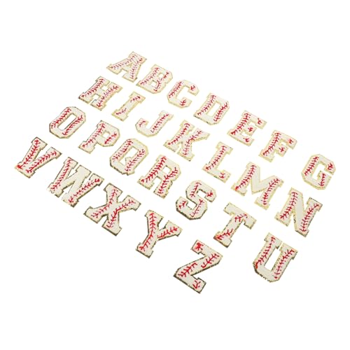 jojofuny 26 Stück Teiliges Bestickte Patches zum Aufbügeln Diy Kleidung Reparaturmaterialien für Projekte und Gestaltung von Shirts Jeans und Taschen von jojofuny